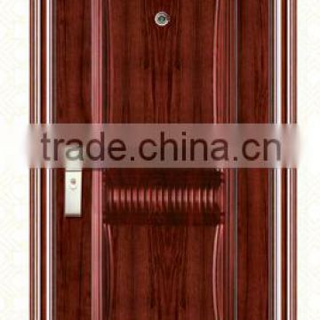 The latest style of 2015 Iron steel security doors residential anti-theft door security door