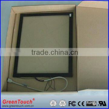 19 inch vandal proof saw touch screen for kiosk with usb driver