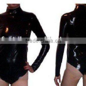 Latex catsuit