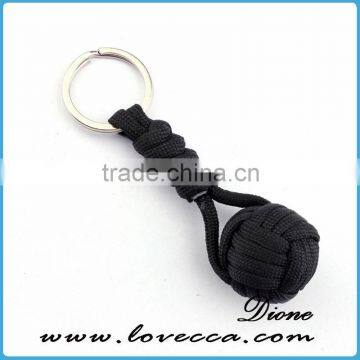 Outdoor Survival Paracord Nylon Custom Keychain and Compass photo-5