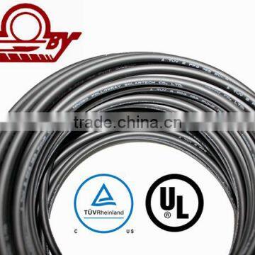 XLPE Single Core Cable UL PV Cable 10AWG Black for Solar System