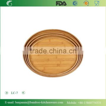 LC-7/Oval Bamboo Serving Tray/Bamboo Tray For Tableware Kitchenware