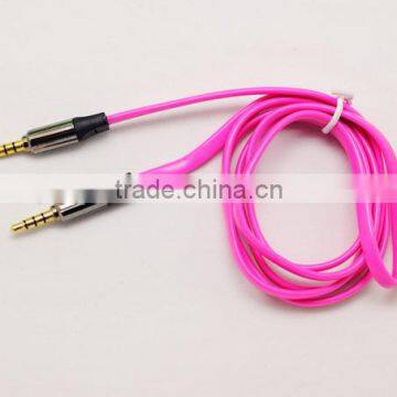 Jack 3.5 to 3.5 male to male stereo aux car audio cable for mobile phone mp3 mp4