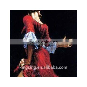 Handpainted Canvas Oil Painting Yiwu Oil Painting photo-5