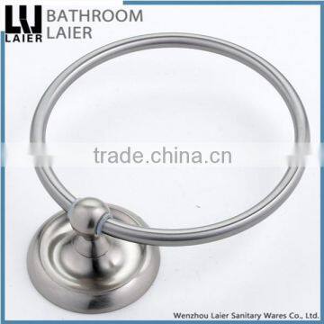 Latest Styles & Innovations Zinc Alloy Brush Nicked Bathroom Accessories Wall- Mounted Towel Ring photo-4