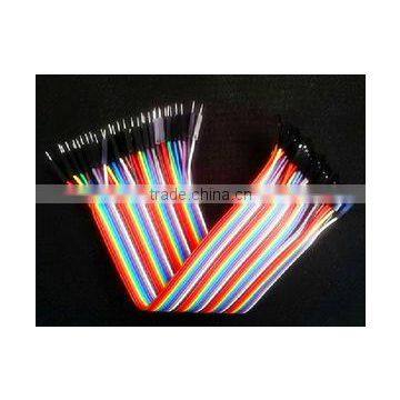 20 pin dual female splittable jumper wire - 300mm