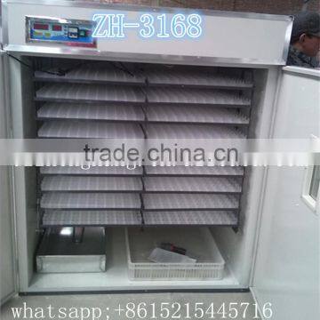 Focus industry automatic broiler chicken hatching eggs 3000 eggs chicken incubator 3000 eggs ZH-3168