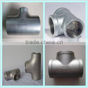 Stainless Steel Pipe Press Fitting Reducing Tee photo-2