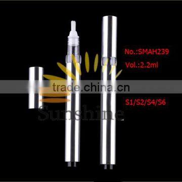 SMAH239---2.2ml Eye Shadow Cosmetic Type and Screen Printing Surface Handling cosmetic pen/metal Click pen