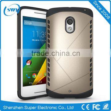 2 in 1 Rugged Shockproof Heavy Duty Slim Armor Cover Case for Moto X Play photo-5