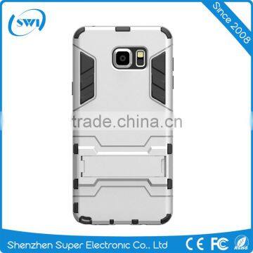 2 in 1 Shockproof Defender Armor PC+TPU Back Cover Case for Samsung Note 5 With KickStand photo-3