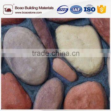 Decoration buidling materials artificial cobble stone river rock stone