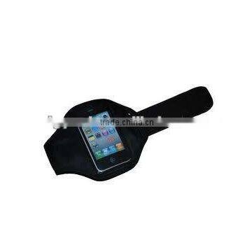 2012 New style pu leather sport armband with Durable neoprene material