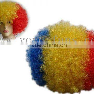 romania flag wigs with EN71 certificate