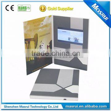 wholesale communication gift VIDEO & LCD SCREENS Paper Wrap Video Players