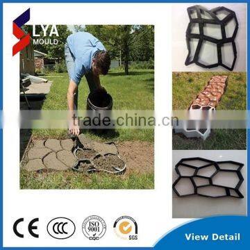 Garden plastic DIY pathment crazy paving path mold maker