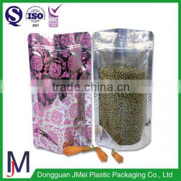 Aluminum foil zip lock bag custom printed foil bags food packaging