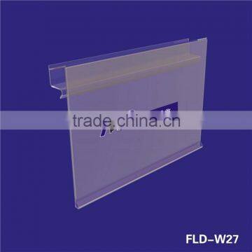 Promotional Supermarket shelf use shelf talkers for showing price