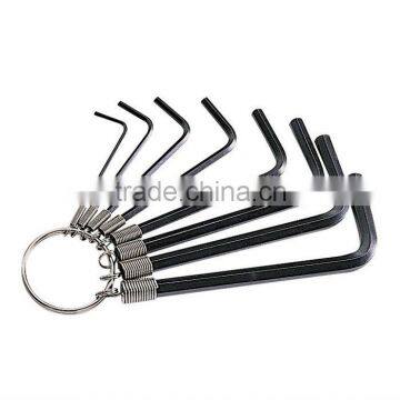 Brand ProsKit HW-023 8Pcs Ring Type Hex Key Set (1.5,2,2.5,3,4,5,5.5,6mm) L-Wrench (Metric System)