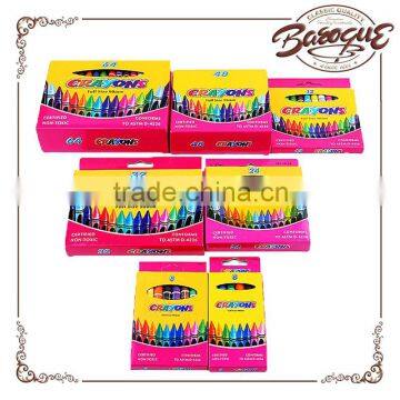 12/24/32/48/64 Colors/Set Art Oil Pastel Drawing Set, Round Shape Wax Crayon Graffiti Brush Children Artist School Supplies