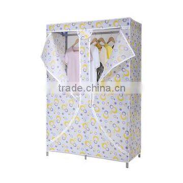 2014 fashion non woven fabric wardrobe/DIY wardrobe