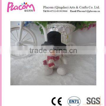 2015 Hot-selling MINI Plush Snowman Toys with a Hat