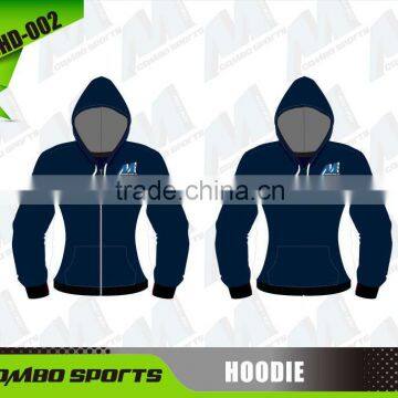 Custom sublimation mens fleece hoodie