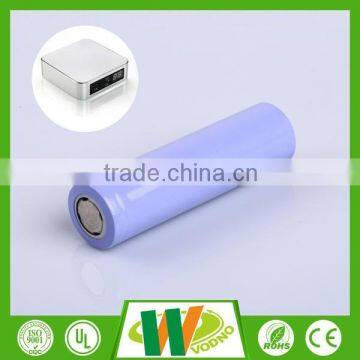 High capacity 2200mAh 18650 3.7V lithium battery