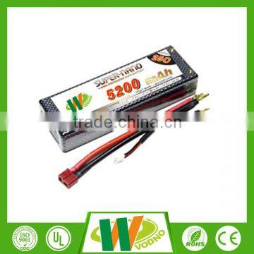 14.8V 5200mah 25C RC lipo battery battery pack for car model