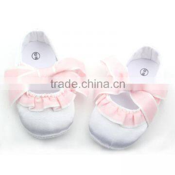 Fashion Girl Dress Shoes Pink Lace Baby Shoes