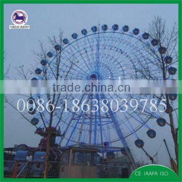 Large Amusement Park Equipment 65m Ferris Wheel for Sale