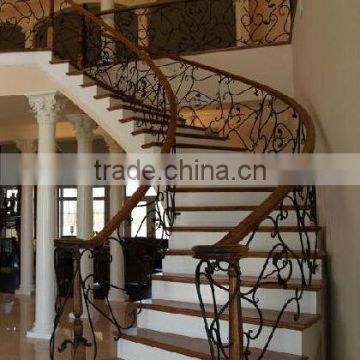 Interior Wrought Iron Stair Handrail