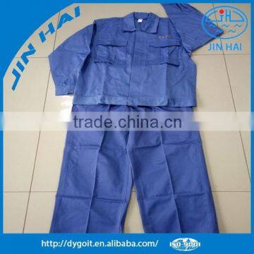 Wholesale 100% Cotton Long Sleeve Factory Uniforms Protective Workwear