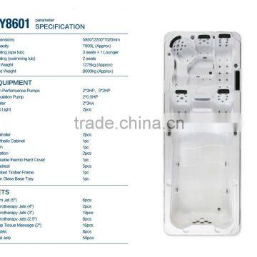 High Cost-Effective Cheap Endless Swimming Spa Endless Jet Pool Spa Swimming Spa photo-2