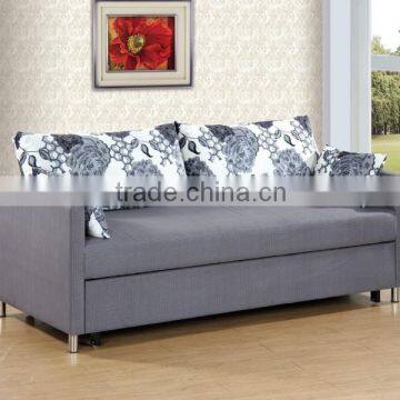 Fabric sofa bed furniture with fashion design sofabed