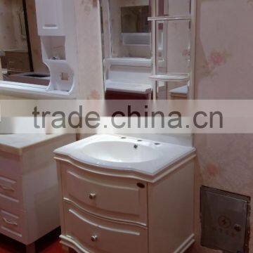 kangchen antique solid wood cabinet for bathroom