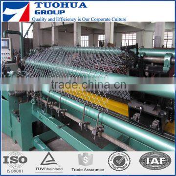 Fully Automatic Chain link fence machine mesh size 100x100mm