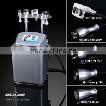 Auto-roller Tripolar RF Vacuum Cavitation Cosmetology Equipment