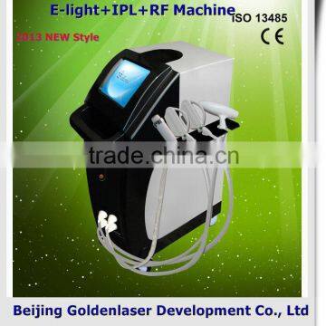 1-50J/cm2 2013 Latest Design Beauty Vascular Treatment Equipment E-light+IPL+RF Machine Overweight