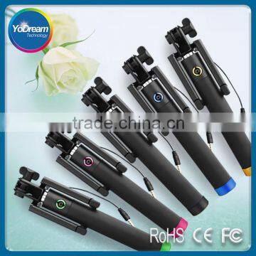 Selfie monopod bluetooth from the shaft/bluetooth remote shutter