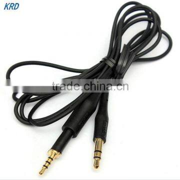 Male-to-Male aux Audio Cord extension headphone connect Cable connector for AKG K450 Q460 High quality