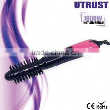 Manufacturer Fashion ionic function powerful black flat iron hair brushes