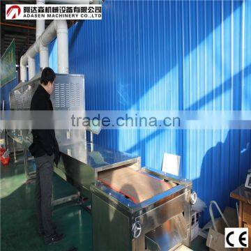 Hot Sale Tunnel Type Olive Leaves Microwave Dryer/Industrial Drying Machine