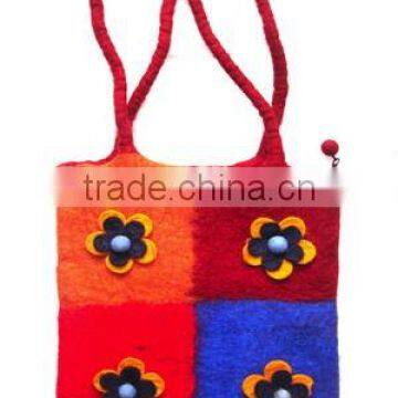 new woolen felt bags/fashionable woolen felt bag