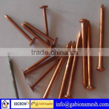 High quality,low price,copper common nails,passed ISO9001,CE,SGS certificate