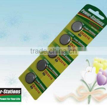 3.0V Lithium battery CR2016