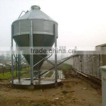 Huabo chicken house steel silo poultry farm