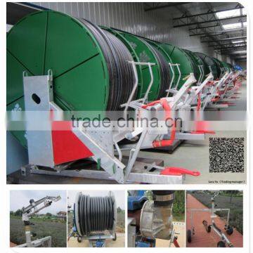 farm machinery irrigation system for water reel srpinkler with rain gun