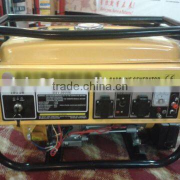 Portable 2000w gasoline generator astra korea set 5.5hp for home use