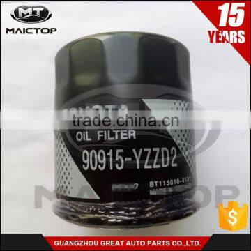 Good Performance Auto Parts Oil Filter Type Oil Filter for Toyota OEM 90915-YZZD2 photo-2